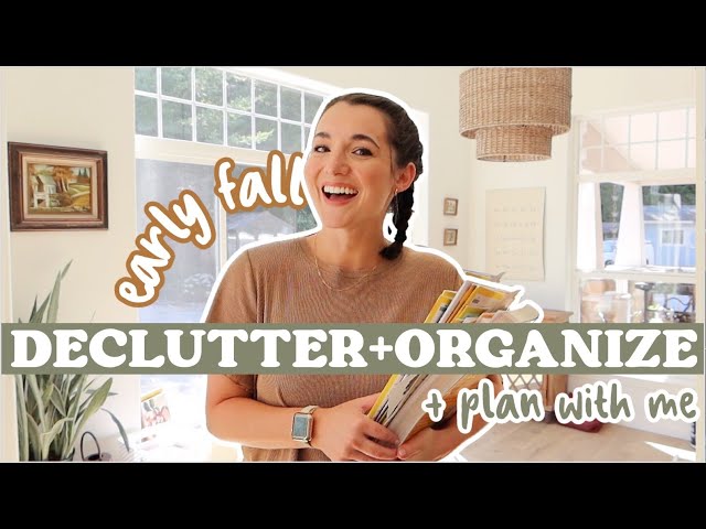 MEGA MOTIVATION! Early-Fall Extreme Declutter + Plan W/ Me! | Minimalist Mom Back To School Routine!