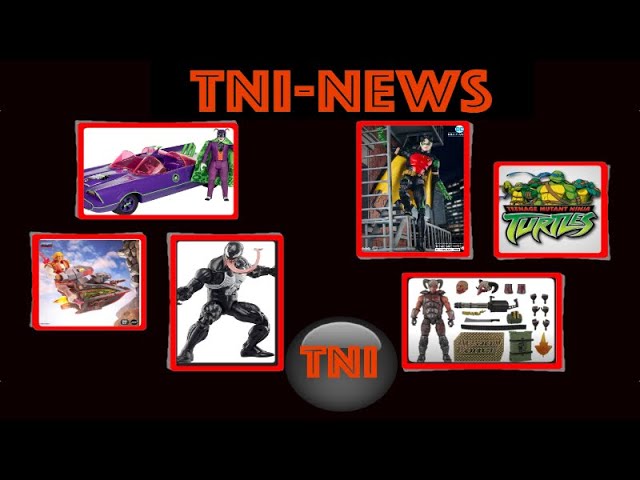 TNInews - New Marvel Legends Venom, McFarlane Toys 66 Batman Jokermobile, Super7 2003 TMNT And More