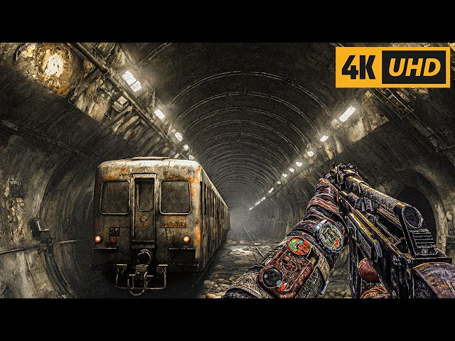Dark Tunnels | D6 Bunker | Immersive Realistic Graphics Gameplay [4K 60FPS HDR] Metro 2033 Redux
