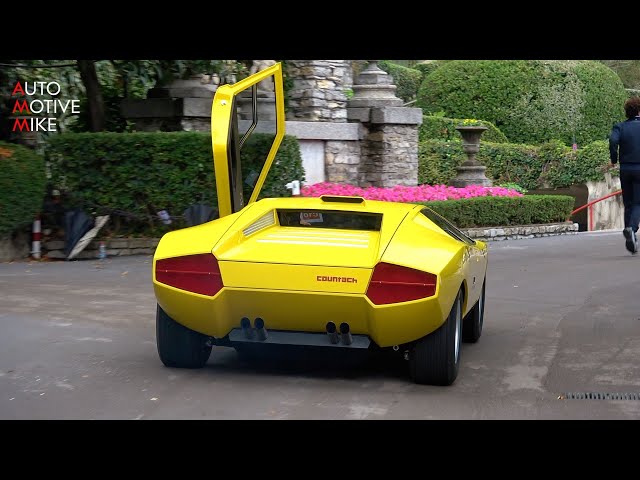 $2.64M 1971 Lamborghini Countach LP500 Reconstruction - Villa d'Este 2021