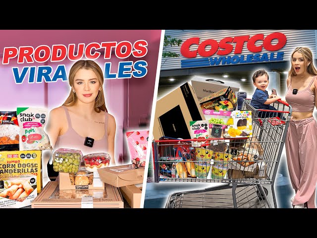 COMPRANDO LOS PRODUCTOS MÁS VIRALES DE COSTCO 😱 | Carol Castro