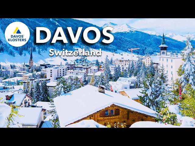 DAVOS KLOSTERS Switzerland ! Luxurious Winter Wonderland _ Swiss Town