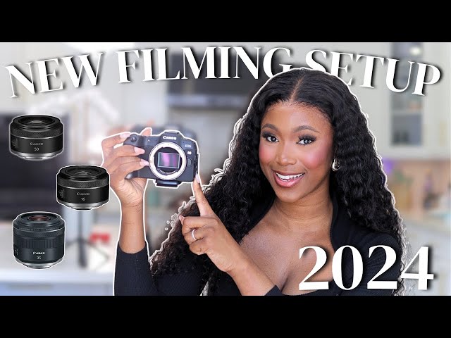 BEST CAMERA FOR YOUTUBE IN 2024? | Canon R8 Unboxing And New Lenses | Upgrading Youtube Setup
