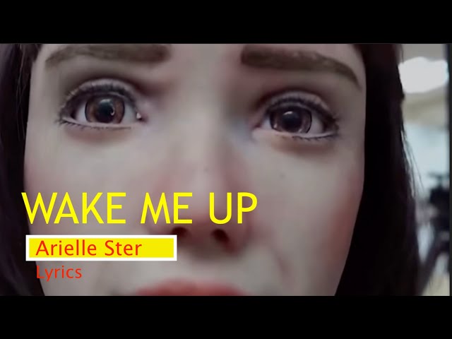 Wake me up (lyrics)  -  Arielle Ster