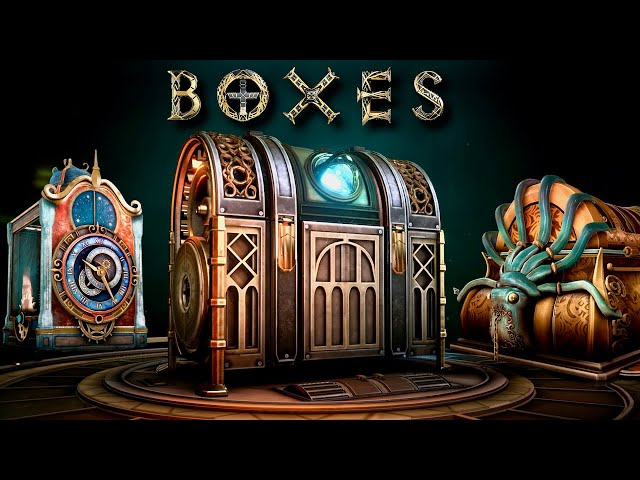 BOXES - Unlock Intricate Supernatural Puzzle Boxes As You Attempt to Escape a Giant Puzzle Box!