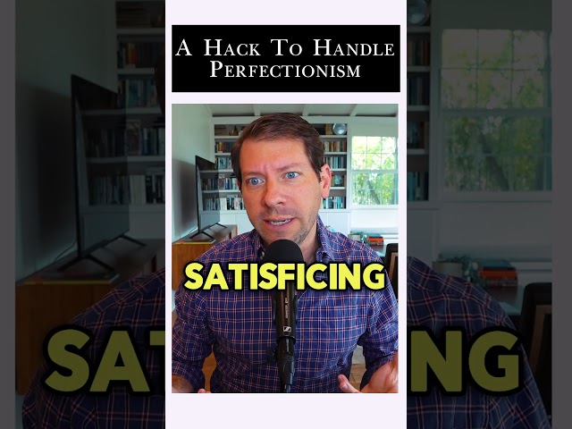 How to tackle perfectionism