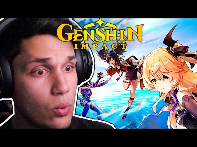 New GENSHIN IMPACT Fan Reacts to All Version Trailers