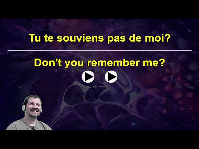 French Listening Drills While You Sleep - Part 1
