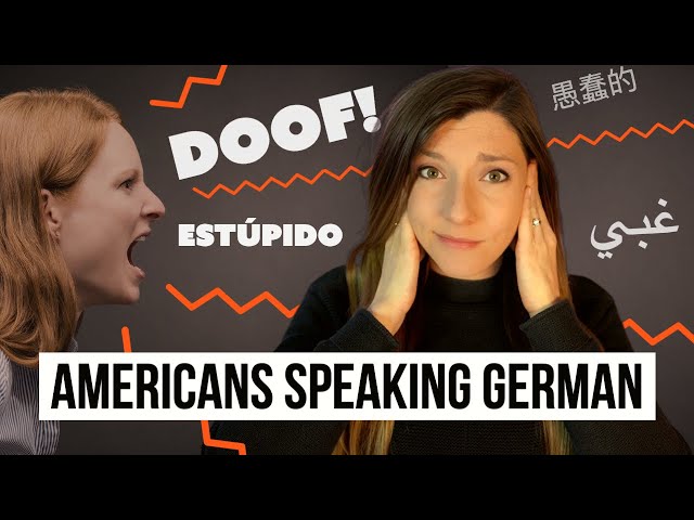 Why We are Terrible at Speaking German (...and French, and Spanish, and Italian, and Arabic.....)
