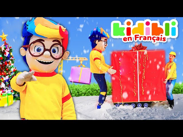 🎄Les enfant découvrent l'alphabet pour Noël 🎁🎅 Les enfants font semblant de jouer ! ⛑ Kidibli