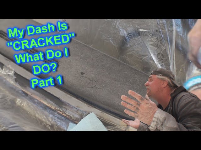 How To Repair A Dashboard In An Old Car - Automotive Repair Tech Tips - Part 1