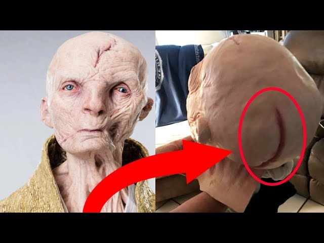 Supreme Leader Snoke's Hidden Injury! - Star Wars The Last Jedi