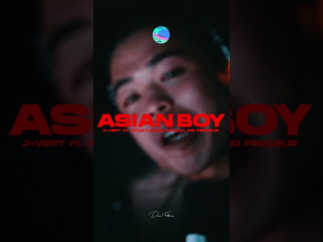 J-VERT - " ASIAN BOY " feat. STICKY BUDS, Watson & KID PENSEUR (Official Music Video) #shorts