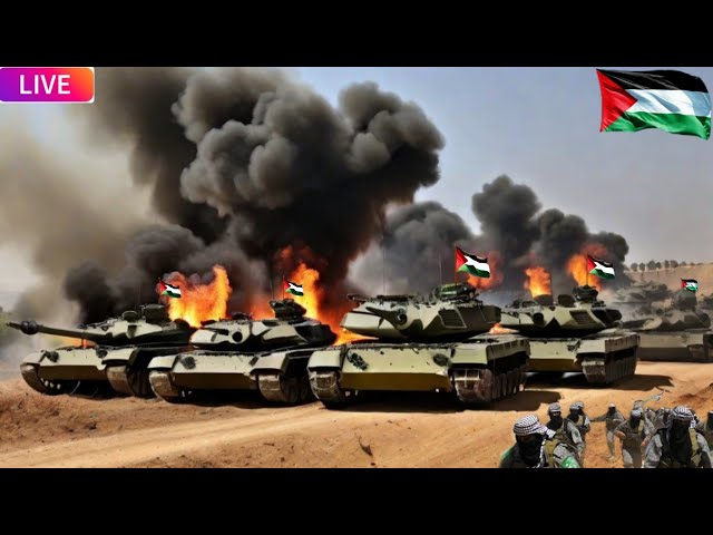 Today! Hamas uses Russian tanks to destroy Israeli armed forces and citizens, Arma 3 , ARMA 3