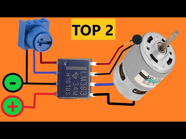 Top 2 Automatic Constant Torque ​​And Speed Control Circuit