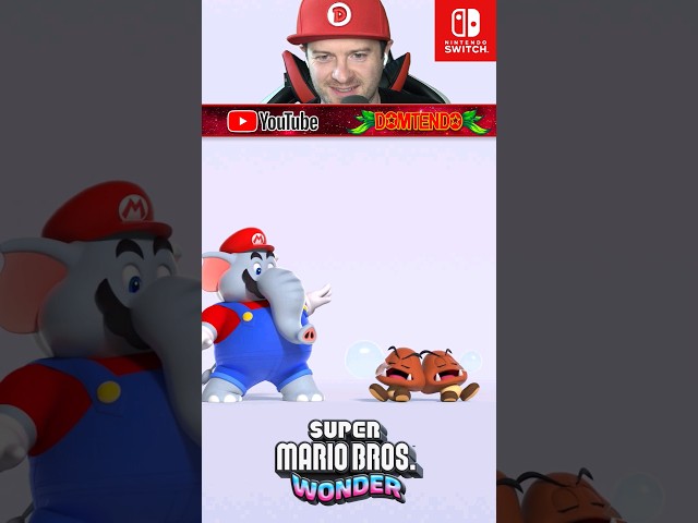 ELEFANTEN-MARIO vs. SCHLAFENDE GUMBAS 😂 Super Mario Bros. Wonder Animation Reaktion