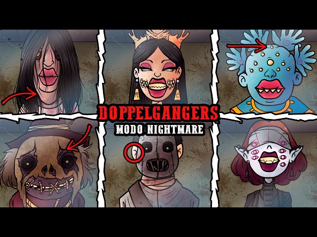 That's not my neighbor: Nightmare Mode | All DOPPELGANGERS #1