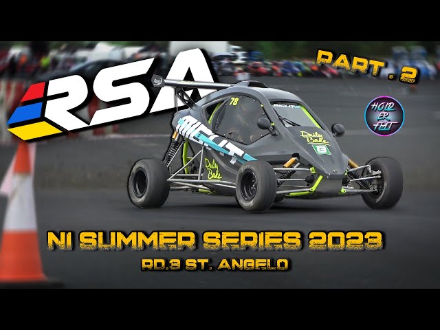 2023 RSA NI Summer Series - Rd3 St. Angelo - Part 2: Crosskart, Mini & MX5  - 7th May 2023