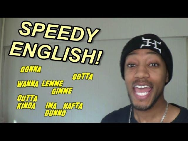 10 words to speak English quicker!