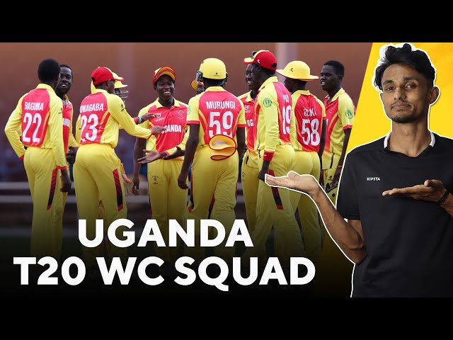 Uganda Men's T20 World Cup 2024 squad