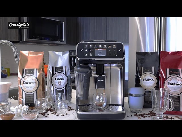 How to use the Philips 5400 Latte Go EP5447/94 Super Automatic Espresso Machine