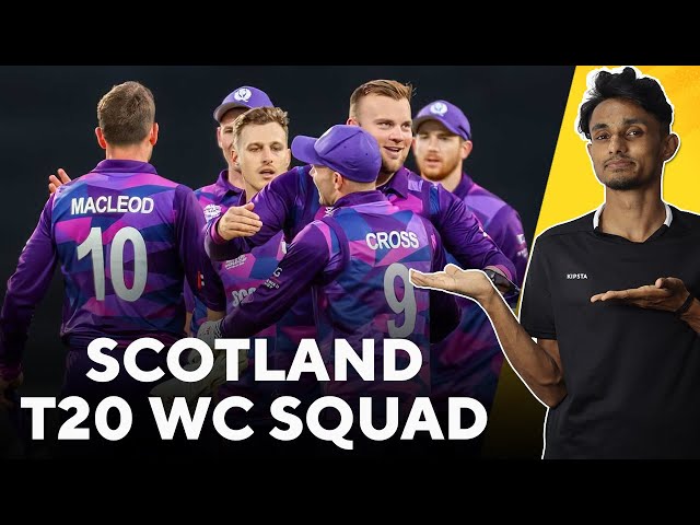 Scotland Men's T20 World Cup 2024 squad