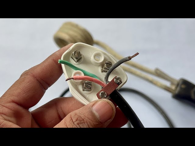 New Plug 🔌 connection | How to replace 5pin Plug ? | 🙄 Plug wired |