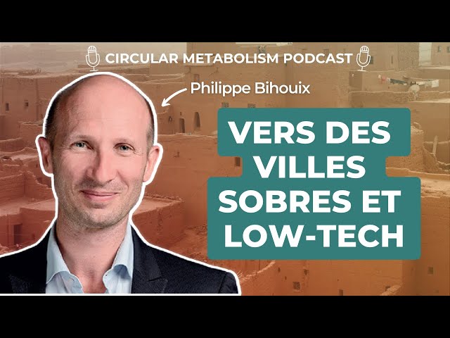 Vers des villes sobres et Low-Tech (Podcast avec Philippe Bihouix - AREP)
