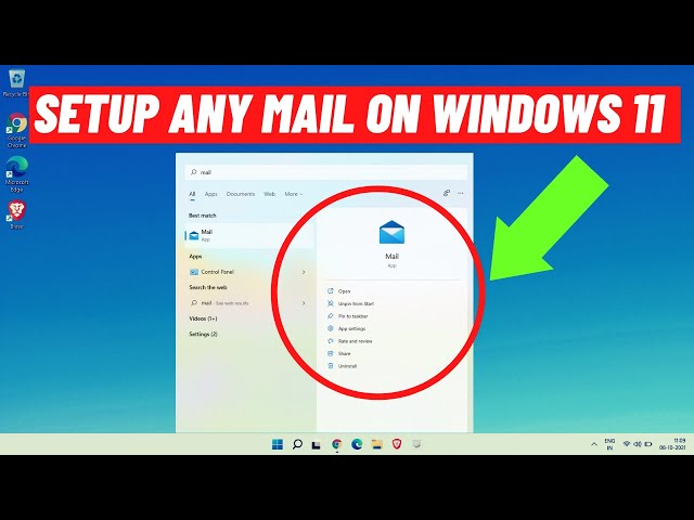 How to Setup/Configure Windows Mail on Windows 11 | How To Add Email Accounts To Windows 11