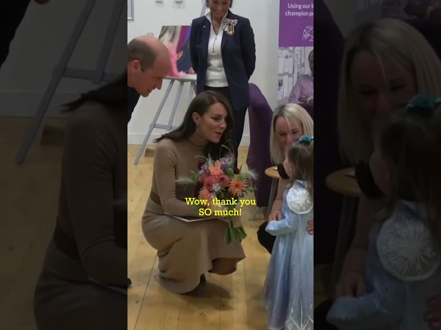 William & Kate Meet the Cutest Princess 🥺