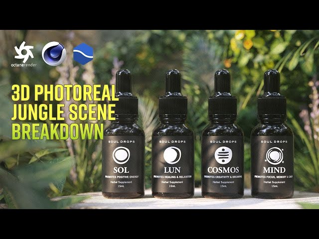 Creating 3D Photorealistic CG Forests & Products | Cinema 4D, Octane Render
