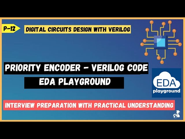 Priority encoder Verilog coding on EDA Playground