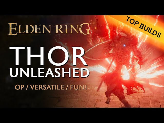 THOR UNLEASHED - Elden Ring NG Plus Dex/Str Build - Dragon King's Cragblade