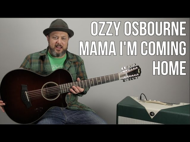 How to Play "Mama I'm Coming Home" Guitar Lesson