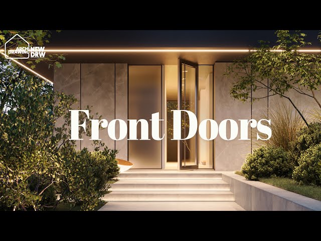 Front Door Designs for Houses | Selected by Architect