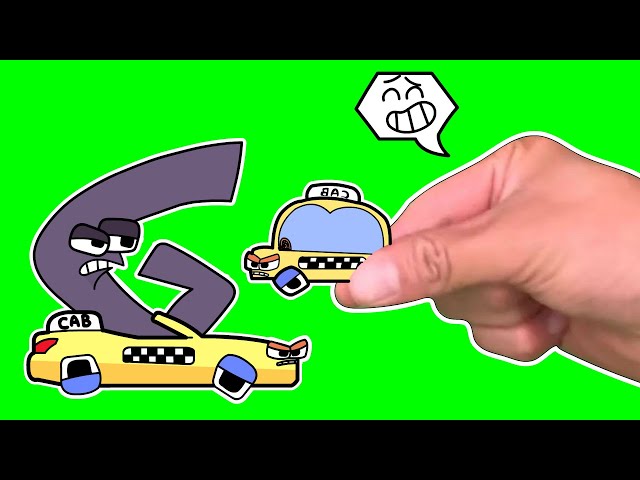 Alphabet Lore Finger Heart ABC Animation Race for victory