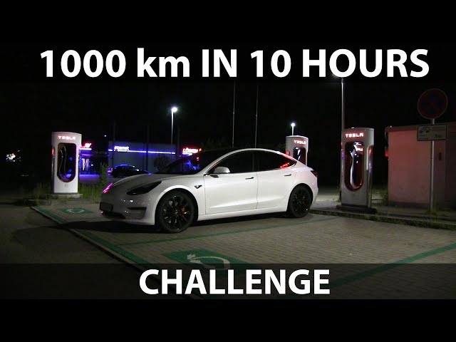 Model 3 Performance 1000 km in 10 hours challenge