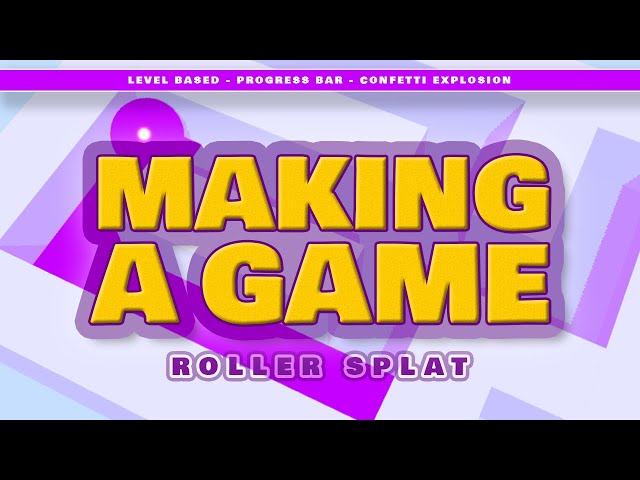 MAKING A GAME | ROLLER SPLAT IN BUILDBOX 3 | FREE TEMPLATE