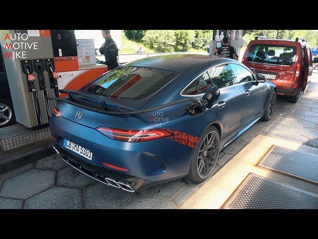 2018 MERCEDES-AMG GT 63 CONTINUOUS TESTING AT THE NÜRBURGRING