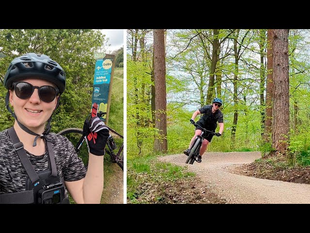 Riding the Jubilee Trail at Dalby Forest
