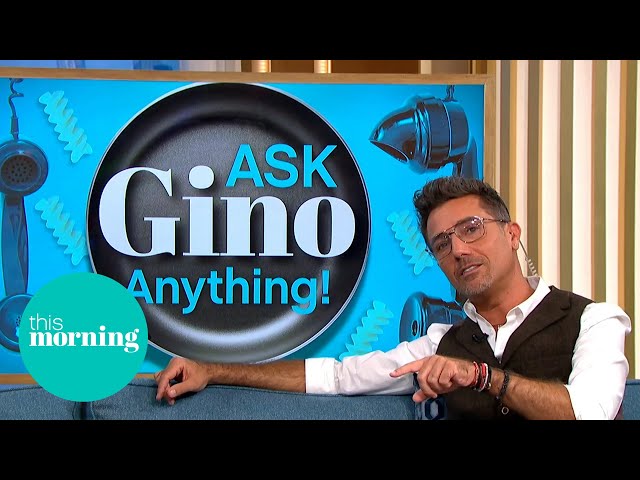 Strap Yourselves In Gino Is Back Offering Advice Like Only Gino Could | This Morning