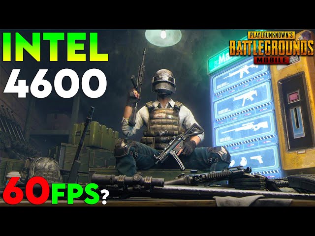 PUBG Mobile Test On Intel HD Graphics 4600 | New Map - Aftermath