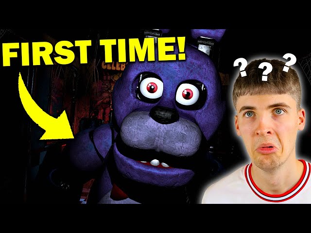 Playing FNAF for the First Time *Streetwear YouTuber Edition*