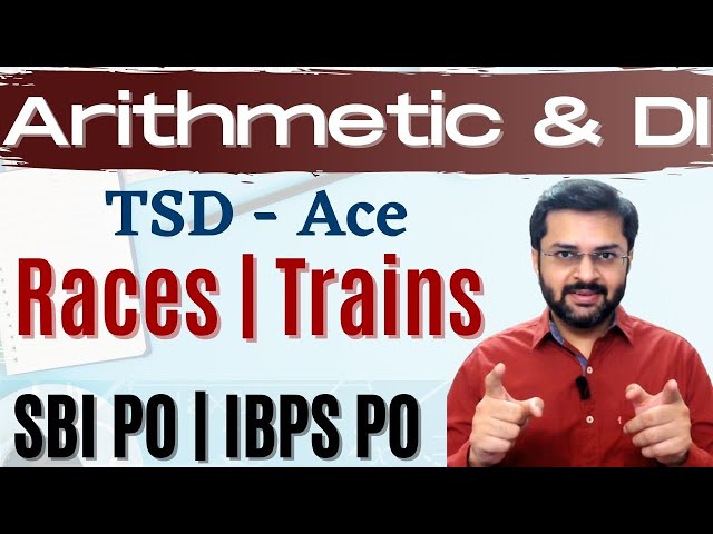 Time Speed & Distance - 2 | SBI PO 2017 Online Classes #DAY 39