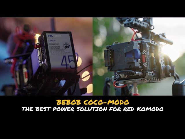 THE BEST POWER SOLUTION for RED KOMODO? BEBOB COCO-MODO Review