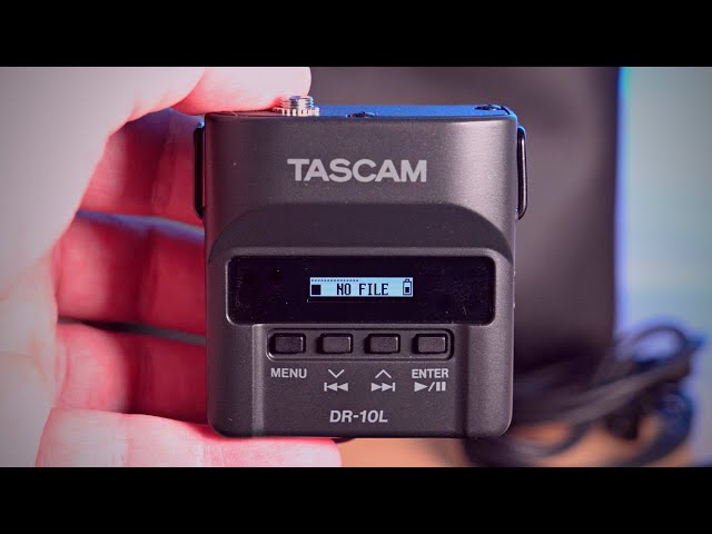 The PERFECT Value Lav Microphone! || Tascam DR-10L Review