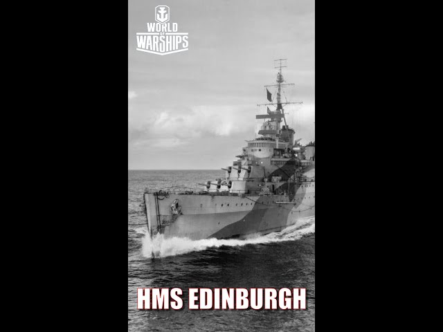 HMS Edinburgh ww2 Naval History #shorts #worldofwarships #warships #navalhistory #ww2 #history