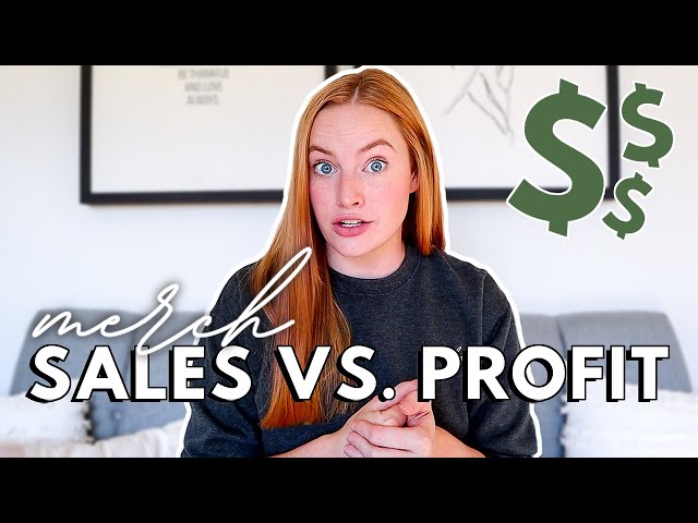 How Much Money I Made From Launching Merch // Sharing total sales vs. my *actual* profit