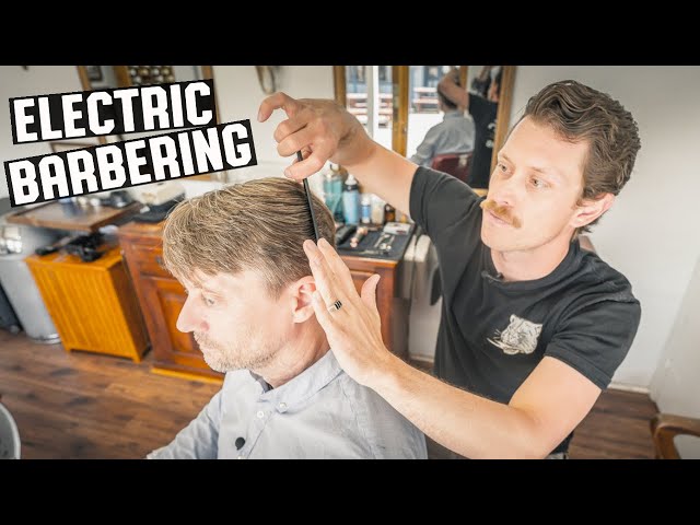 💈 Scissor Haircut in Williams Only Barbershop | Electric Barbering Arizona