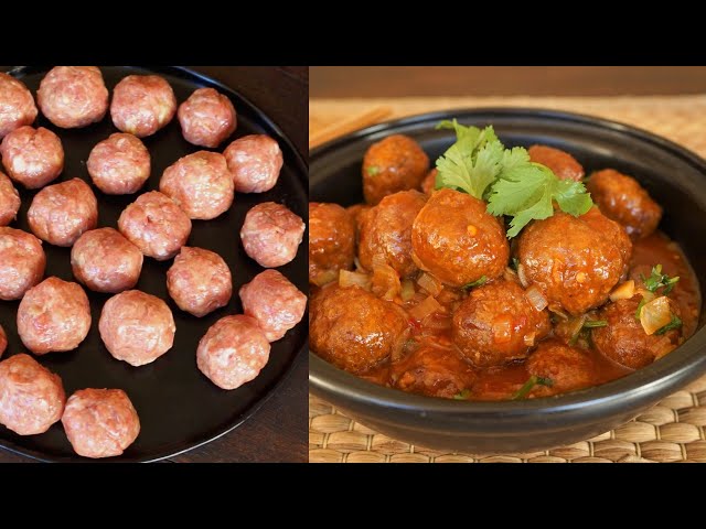 Chinese Meatballs In Sweet & Sour Sauce - Morgane Recipes